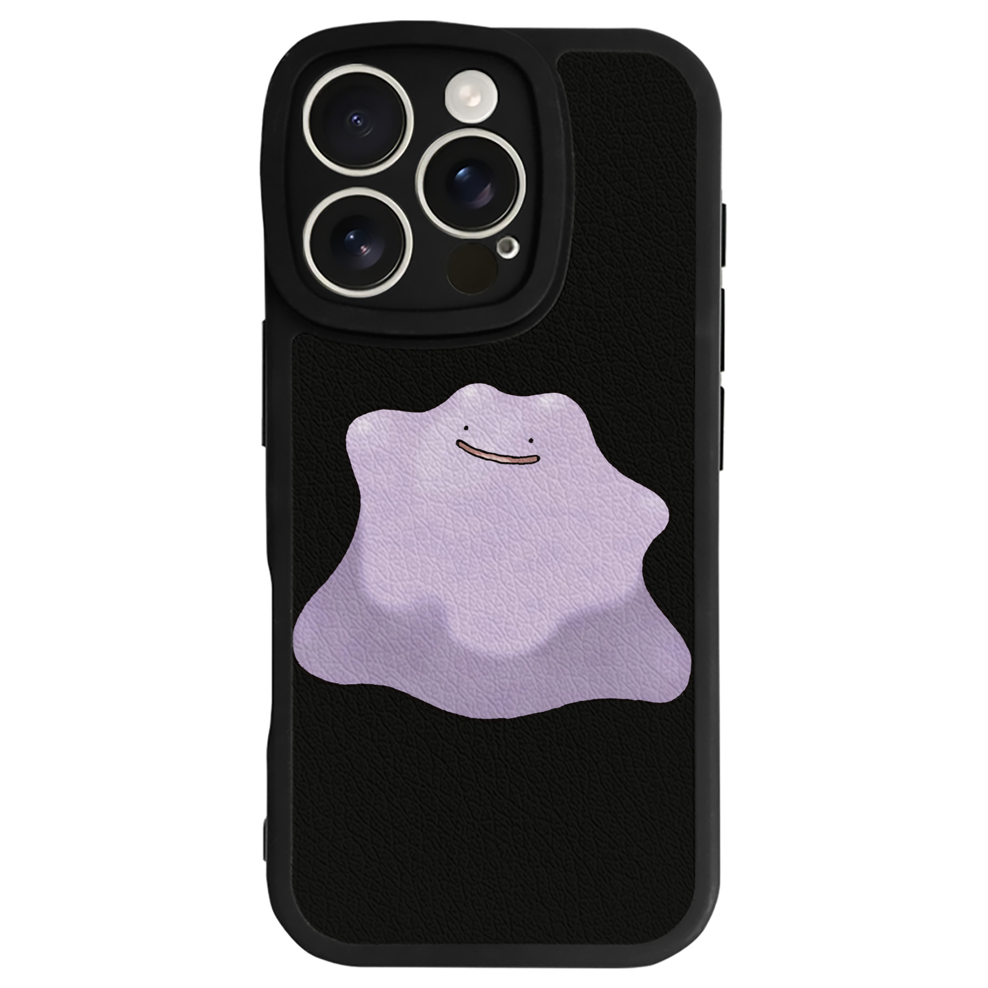 （画像用） ポケットモンスター Pokémon 【iPhone 16シリーズ対応】シリコンスマホケース（レザー調） 材質：シリコン